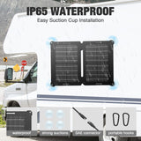 25W Solar Battery Charger Maintainer