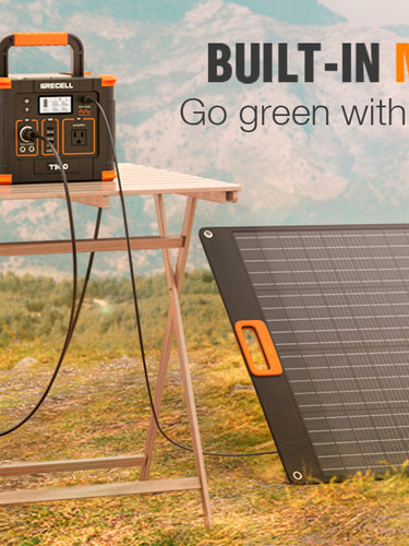 SOLAR CHARGING CAPABLE WITH MPPT BUILT-IN