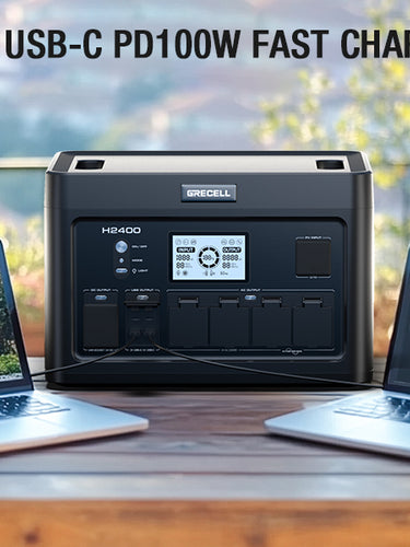 GRECELL Portable Power Station 2400W