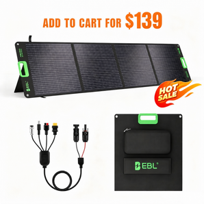 GRECELL 200W Portable Solar Panel