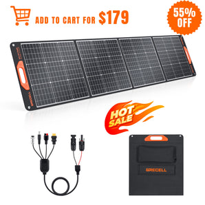 GRECELL 200W PRO Portable Solar Panel