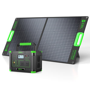 From Just $236.99 – GRECELL 500W Portable Power Station with Portable Solar Panel for Camping, RV, Emergency Backup & Outdoor Adventures