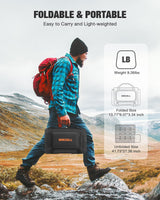 GRECELL Portable Power Station 300W with 80W Solar Panels
