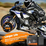 GRECELL YTZ14S-BS Lithium 12V 6Ah Motorcycle Battery