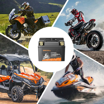 GRECELL Lithium 12V 2.5Ah Motorcycle Battery
