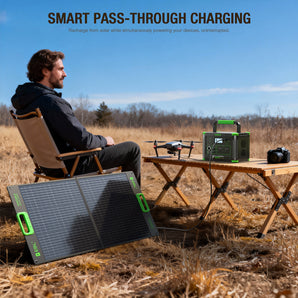 From Just $236.99 – GRECELL 500W Portable Power Station with Portable Solar Panel for Camping, RV, Emergency Backup & Outdoor Adventures