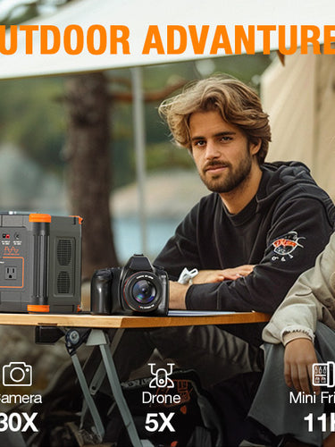 Portable Power Station 500W for Outdoor Advantures