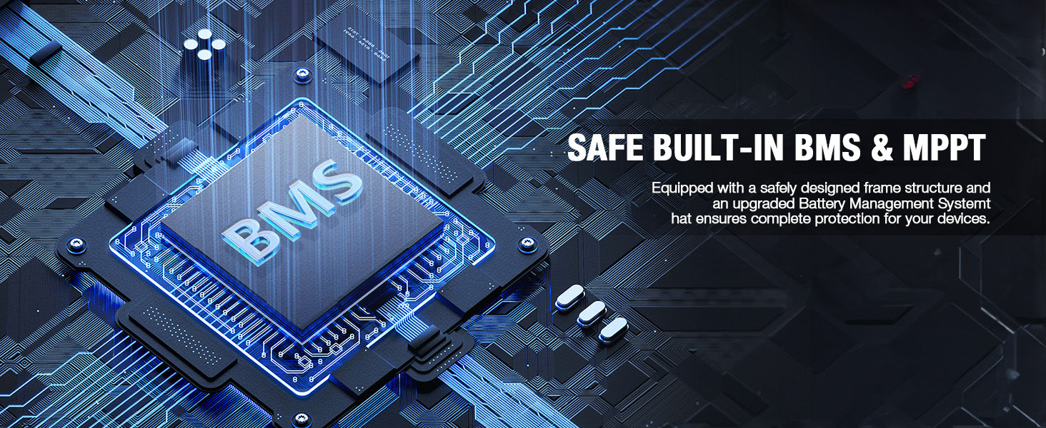 Upgrated BMS of Portable Power Station 500W 