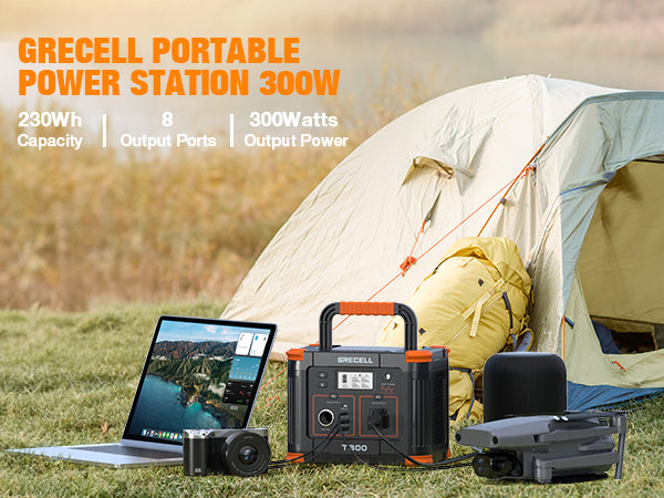 GRECELL Portable Power Station 300W