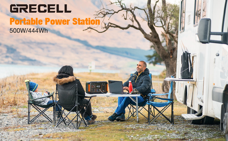 GRECELL Power Station 500W/444Wh