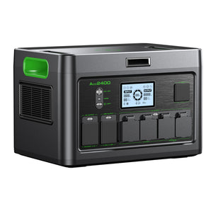 🛒 Add to Cart · $529.99 |2400W Portable Power Station, High-Capacity Solar Generator & Battery Backup for Home Emergency, Camping, RV, Off-Grid Living and Outdoor Adventures