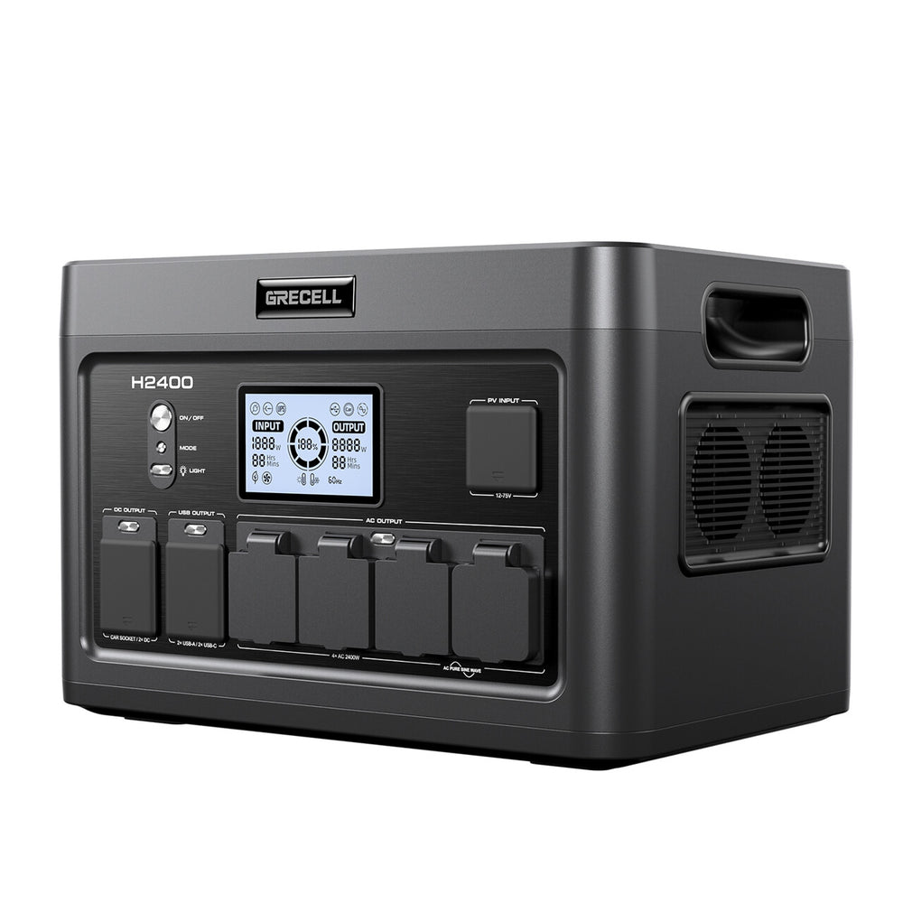GRECELL Portable Power Station 2400W