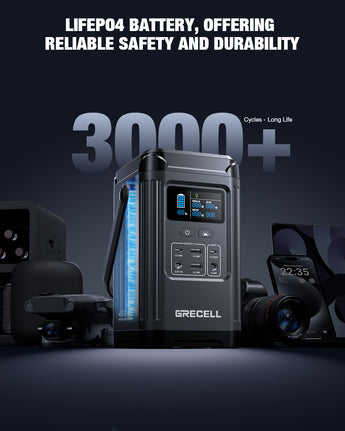 GRECELL LIFEPO4 240W Portable Power Station