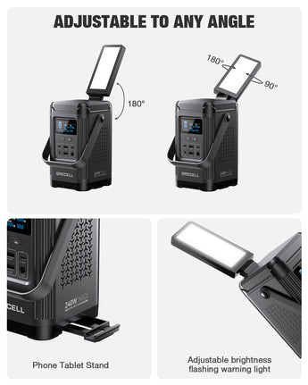GRECELL 240W Portable Power Station 