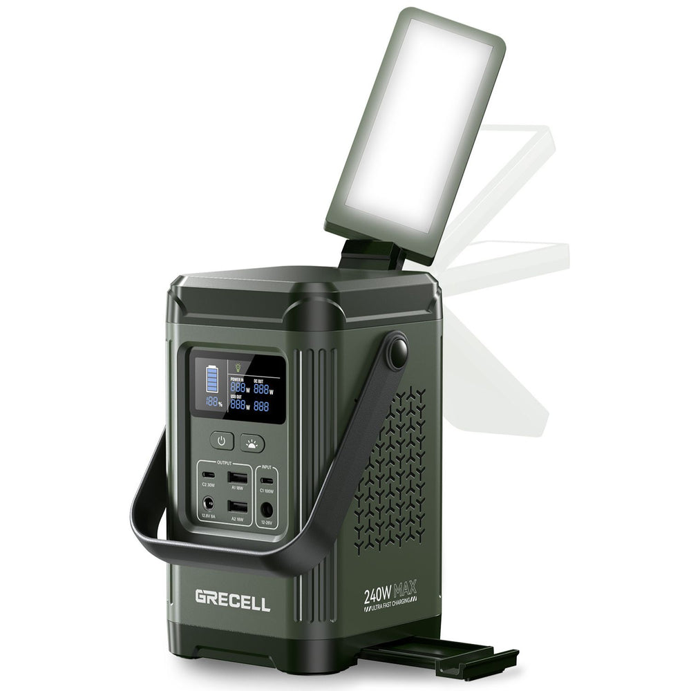 
                  
                    GRECELL 240W Portable Power Station
                  
                