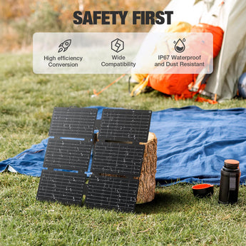 
GRECELL Solar Generator with 40W Solar Panel