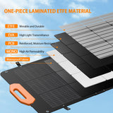 GRECELL Solar Panel 100W with MC-4 Fast Charger