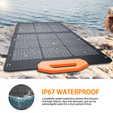 GRECELL Solar Panel 100W with MC-4 Fast Charger