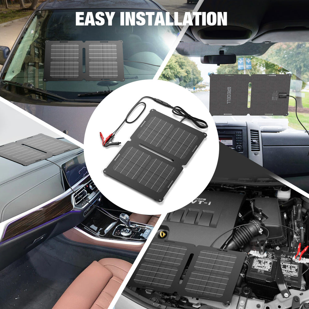 25W Solar Battery Charger Maintainer - GRECELL