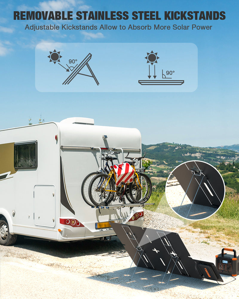 
                  
                    GRECELL 80W Foldable Solar Panel
                  
                