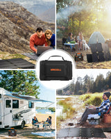 GRECELL 80W Foldable Solar Panel