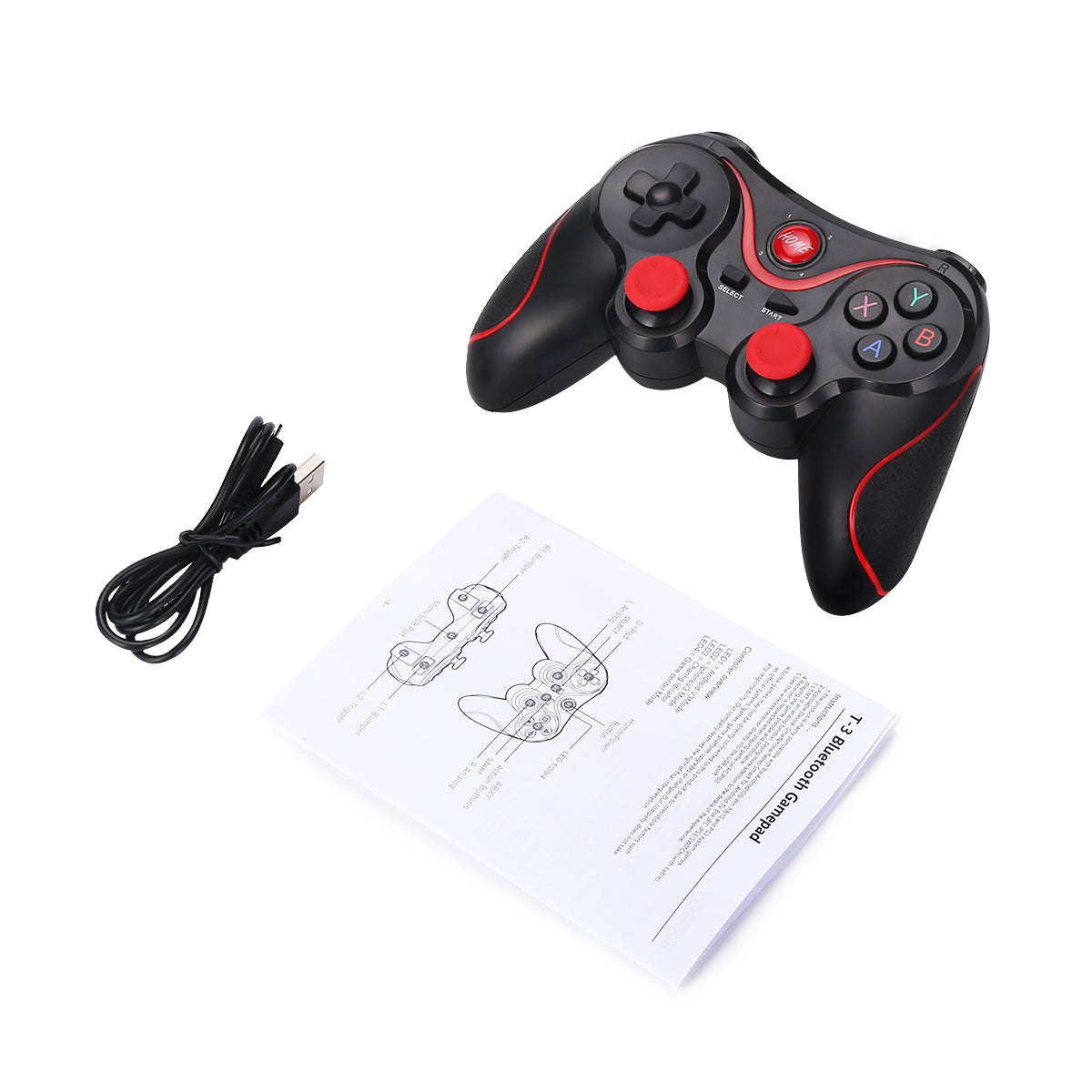 
                  
                    Wireless Game Controller Joystick Bluetooth Gamepad Compatible with Android & iOS Smartphones, TV Boxes, Tablet, PC - 2 Packs
                  
                