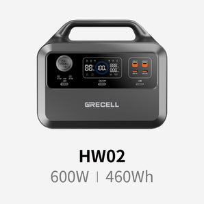 GRECELL Portable Power Station 600W
