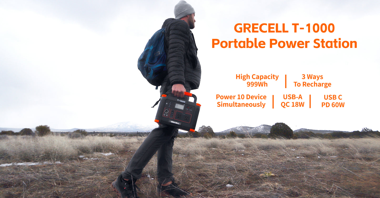 GRECELL T-1000 Portable Power Station