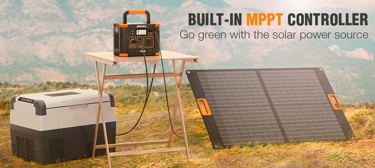 SOLAR CHARGING CAPABLE WITH MPPT BUILT-IN
