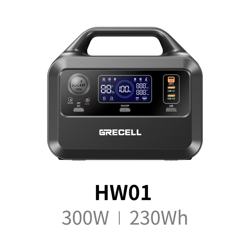GRECELL Portable Power Station 300W