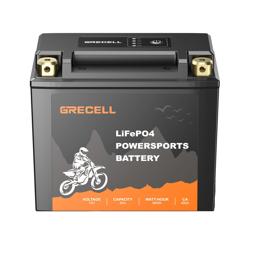 GRECELL YTX20HL-BS Lithium 12V 8Ah Motorcycle Battery