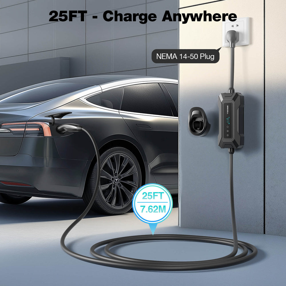 
                  
                    GRECELL Level 2 EV Charger for Tesla
                  
                