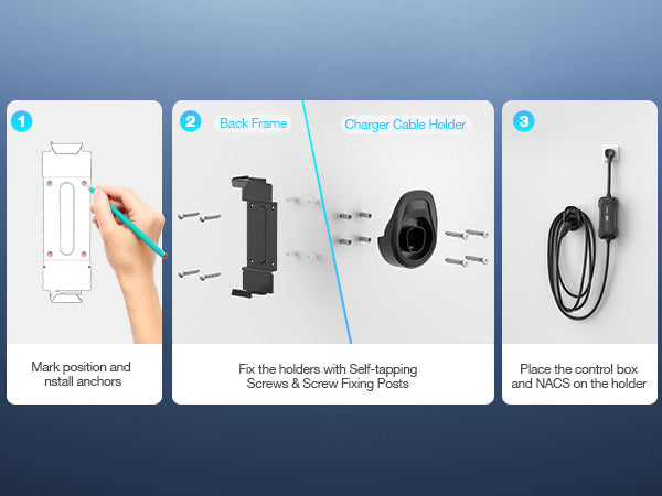 GRECELL Level 2 EV Charger for Tesla