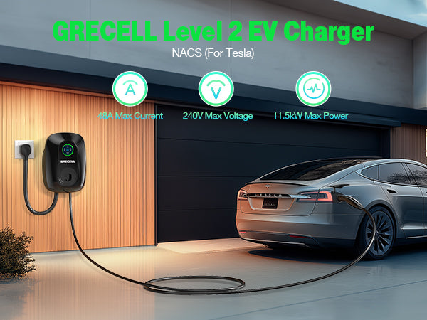 GRECELL 48A Tesla Wall Charger