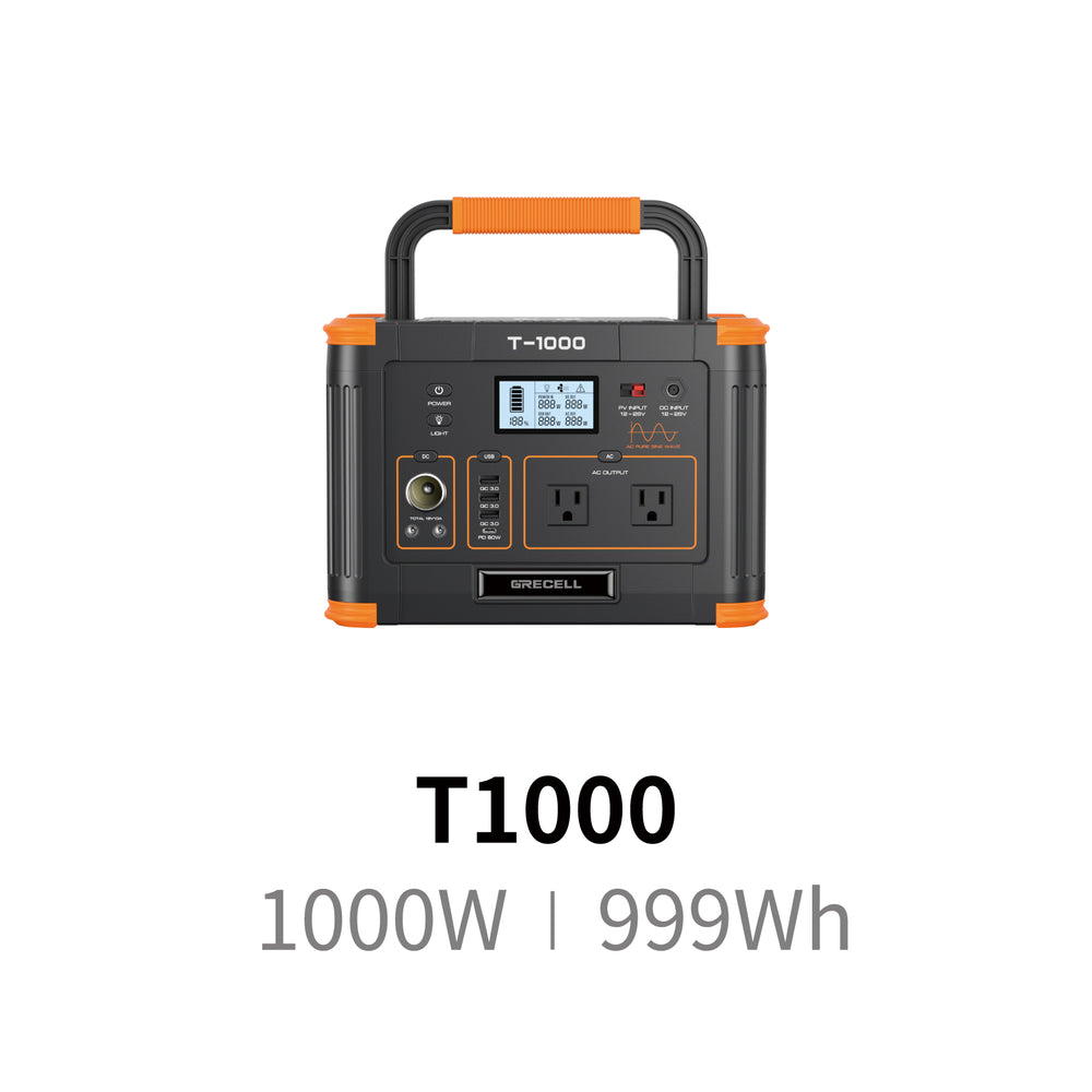 GRECELL Portable Power Station 1000W