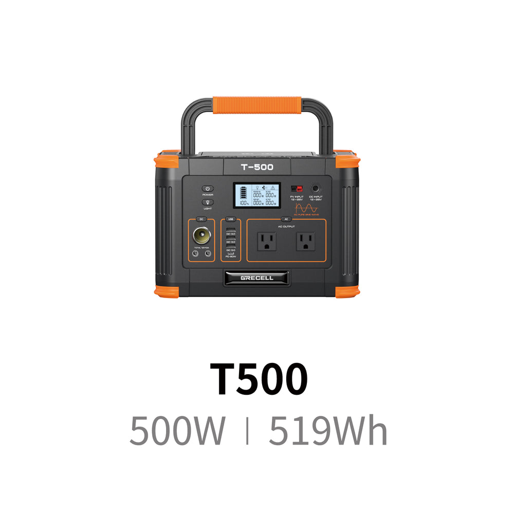Portable Power Station 500W For Outdoor activity - GRECELL