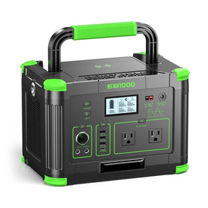 1000W Portable Power Station, 999Wh Solar Generator Backup Battery