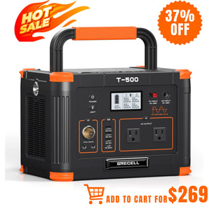 GRECELL Portable Power Station 500W