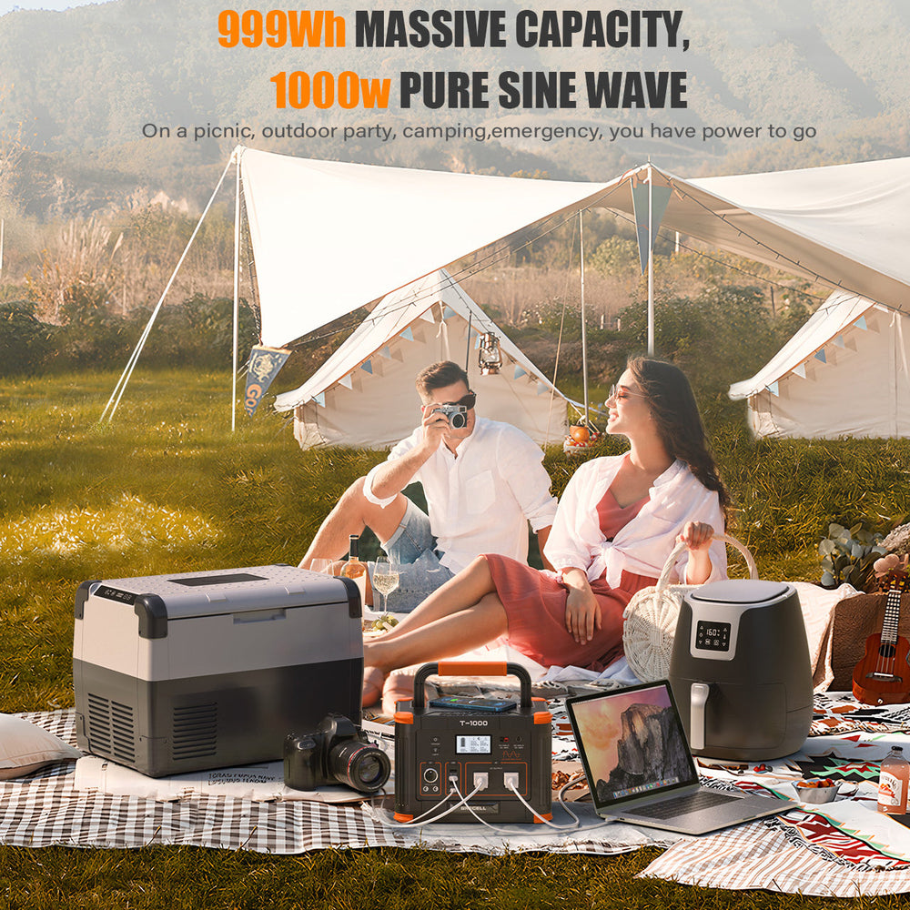 GRECELL Portable Power Station 1000W