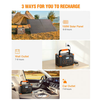 GRECELL Portable Power Station 1000W